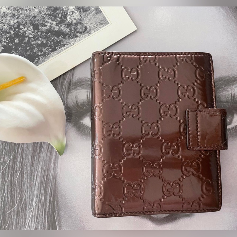 Gucci Guccissima agenda wallet